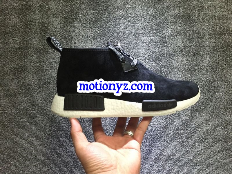 Real Boost Adidas NMD Chukka Core Black